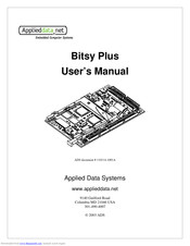 Applied Data Systems Bitsy Plus User Manual