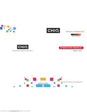 ChiQ L32G3 Operation Manuals