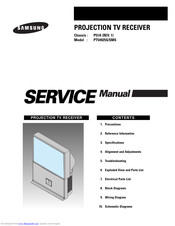 Samsung PT54925S/SMS Service Manual