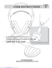 Professor CP3D-WL-2.4G-A101 User Instructions