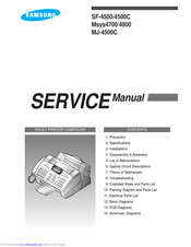 Samsung Msys4800 Service Manual