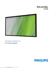 Philips BDL4620QL User Manual