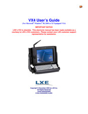 LXE VX4 User Manual