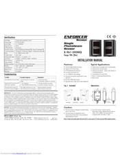 Seco-Larm ENFORCER E-961-S90WQ Installation Manual