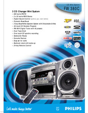 Philips Magnavox FW380C User Manual