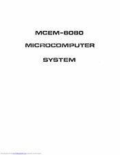 Hal Communications MCEM-8080 Technical Manual