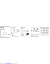 LG BTS1 Quick Manual