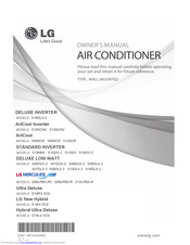 LG S18SIV-2 Owner's Manual