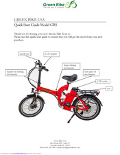 Green Bike USA GB5 Quick Start Manual