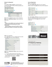 Micronet SP5018B Installation Manual