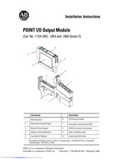Allen-Bradley 1734-OB8 Installation Instructions Manual