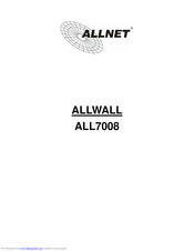 Allnet ALL7008 Quick Install Manual