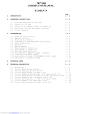 Skanti TRP 5000 Instruction Manual