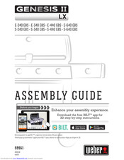 Weber genesis II LX E-440 GBS Assembly Manual