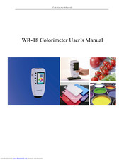 Vetus WR-18 User Manual