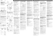 Sony M-630V Operating Instructions