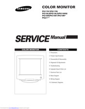 Samsung PG19lS Service Manual