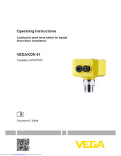 Vega VEGAKON 61 Operating Instructions Manual