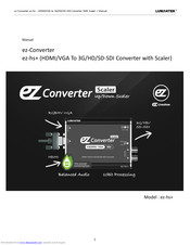 Lumantek ez-hs+ Manual