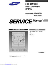 Samsung MAX-C570 Service Manual