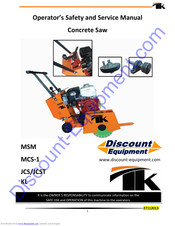 TK JCS Operator's Safety And Service Manual