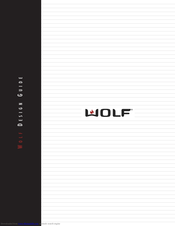 Wolf DD30R Design Manual