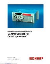 ABB C6240 Installation And Operating Instructions Manual