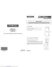 Baldor MicroFlex e100 Quick Start Manual
