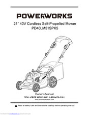 Power works PD40LM51SPK5 Owner's Manual