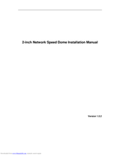 Dahua SD22 Series Installation Manual