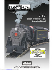 Rail King 30-4092-0 Operation Manual