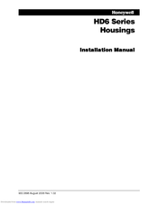 Honeywell HD6 Series Installation Manual