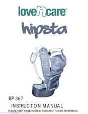 Love N Care hipsta  BP 367 Instruction Manual