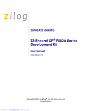 ZiLOG Z8F08A28100KITG User Manual