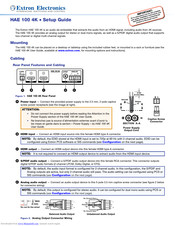 Extron electronics HAE 100 4K Setup Manual