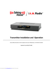 Talking House IAR-17 Installation And Operation Manual