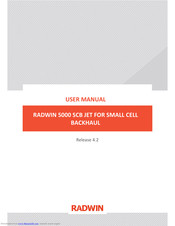 Radwin 5000 SCB JET Series User Manual