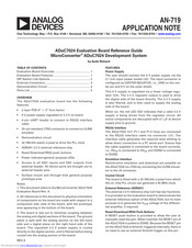 Analog Devices ADuC7024 Reference Manual