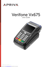 Apriva Verifone Vx675 User Manual
