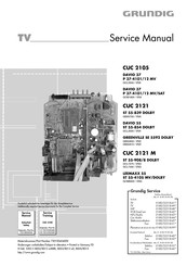 Grundig P 37-4101/12 MV/Sat Service Manual