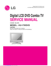 LG KU-17WDVD Service Manual
