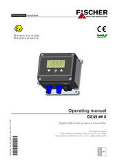fischer DE49 #  0 series Operating Manual
