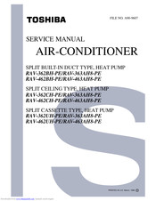 Toshiba RAV-362CH-PE Service Manual