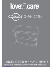 Love N Care Cosmos BP 945 Instruction Manual