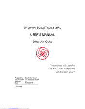 Syswin Solutions SmartAir Cube User Manual