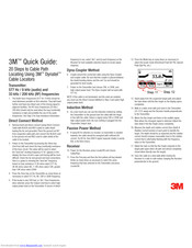 3M Dynatel Quick Manual
