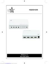 HQ HQSSH200 Manual