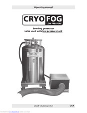 Look Solutions CRYO-FOG High Pressure Operating Manual