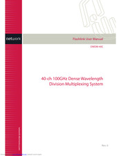 Network Electronics Flashlink DWDM-40C User Manual