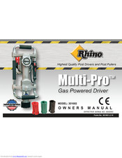 RHINO Multi-Pro 301002 Owner's Manual
